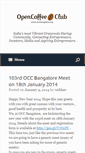 Mobile Screenshot of occbangalore.org